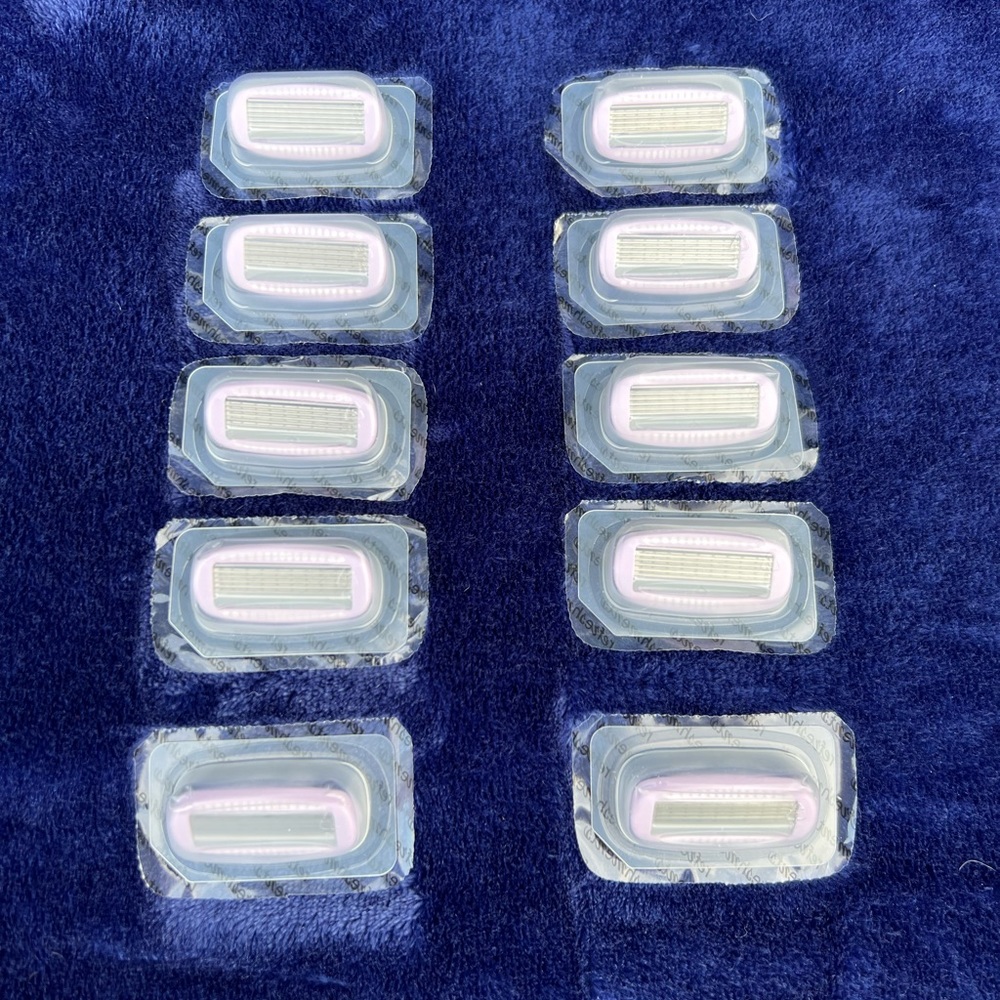 10x Refreshments 5-Blade Razor Refills